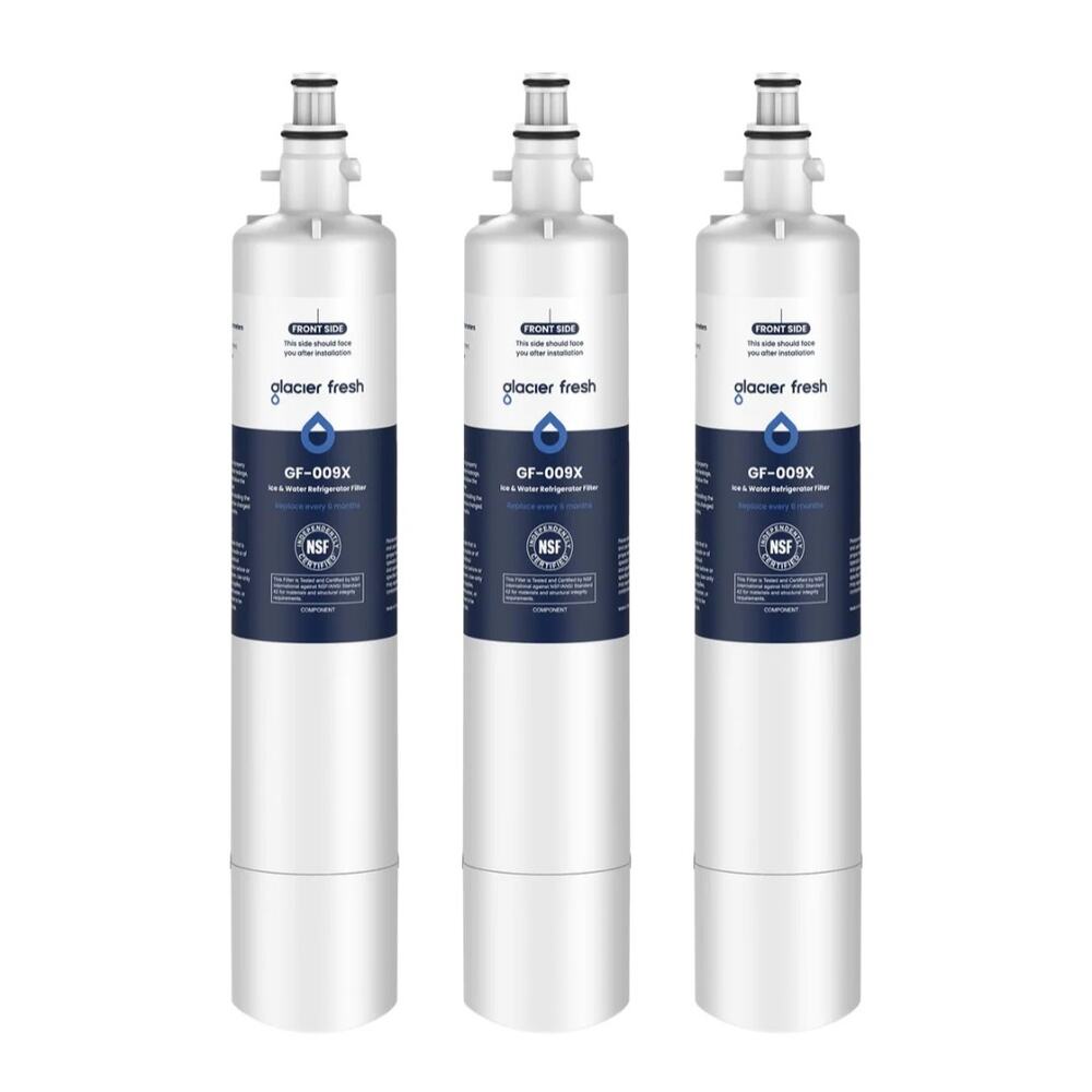 Glacier Fresh Refrigerator Water Filter 3-Pack G-F009X